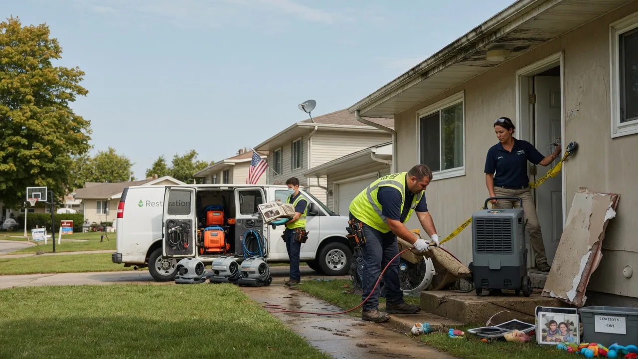 Water Damage Restoration in Aurora, NC near me